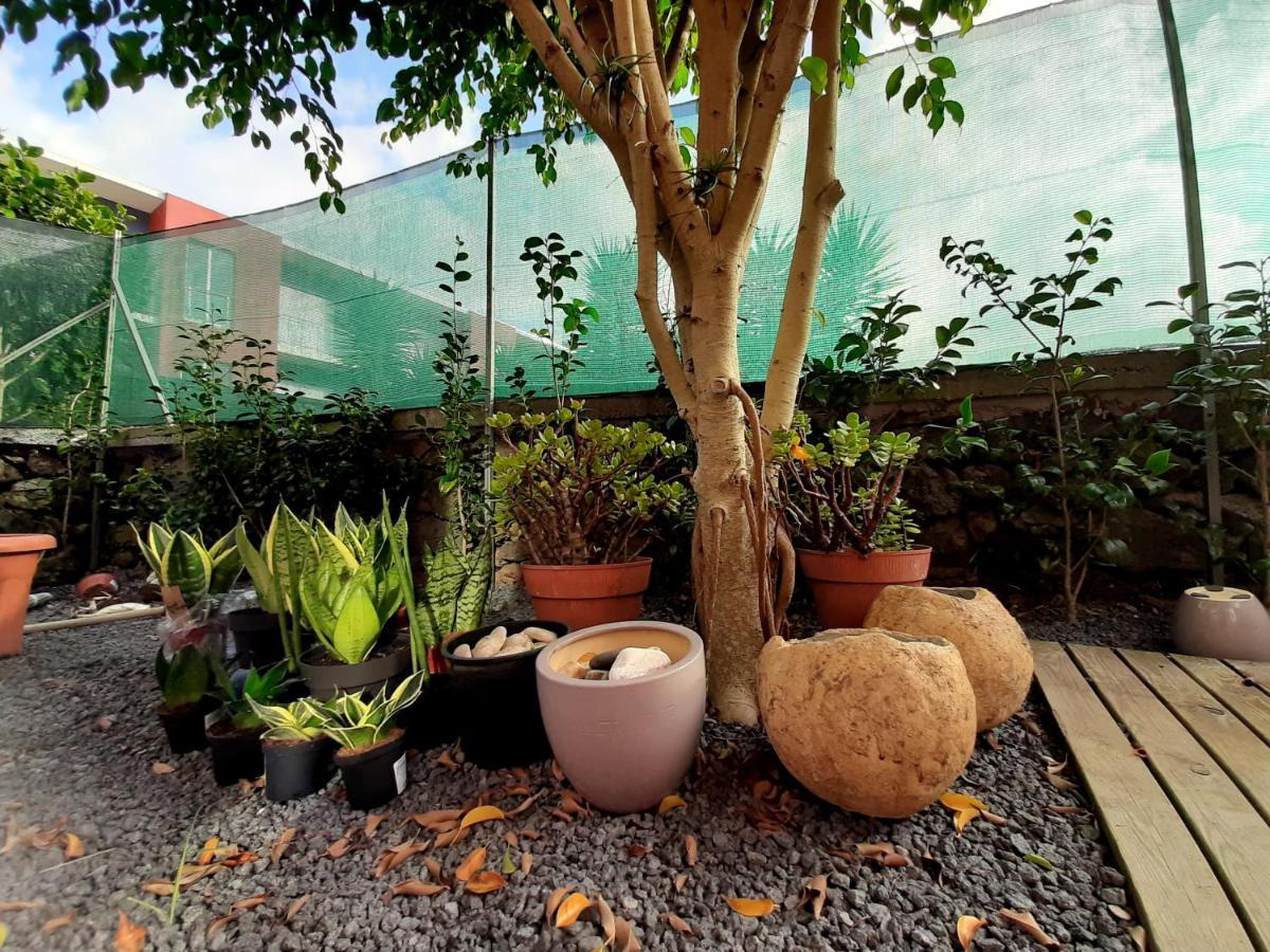 Casa Das Yucas - Patio Apartment Capelas Extérieur photo