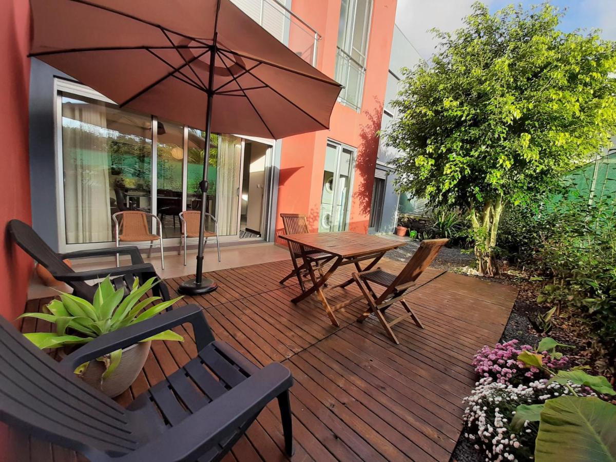 Casa Das Yucas - Patio Apartment Capelas Extérieur photo